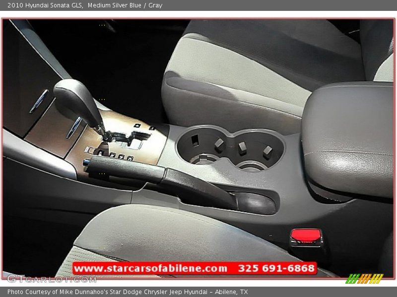 Medium Silver Blue / Gray 2010 Hyundai Sonata GLS