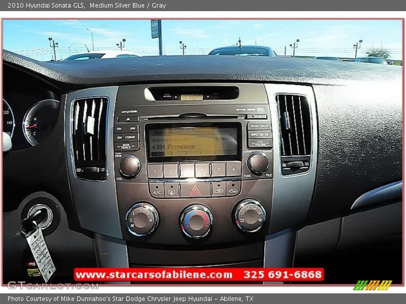 Medium Silver Blue / Gray 2010 Hyundai Sonata GLS