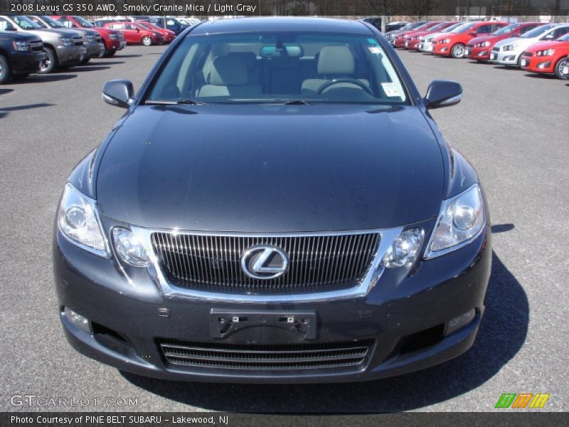 Smoky Granite Mica / Light Gray 2008 Lexus GS 350 AWD