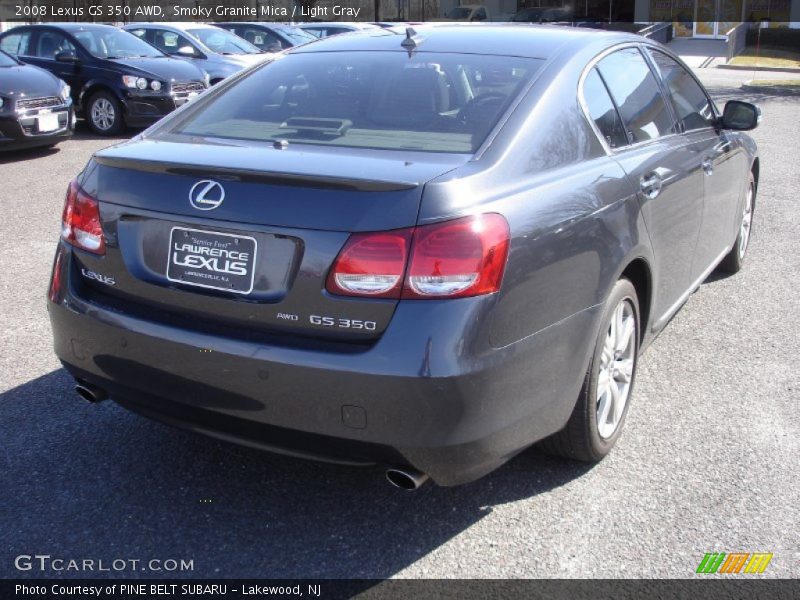Smoky Granite Mica / Light Gray 2008 Lexus GS 350 AWD