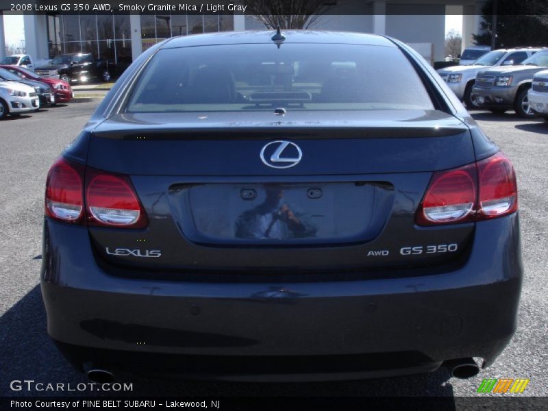 Smoky Granite Mica / Light Gray 2008 Lexus GS 350 AWD