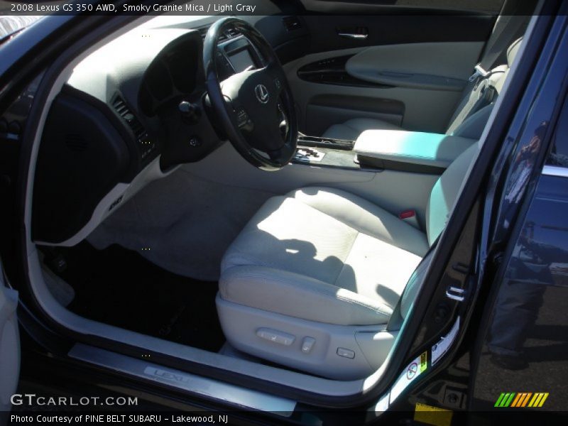 Smoky Granite Mica / Light Gray 2008 Lexus GS 350 AWD