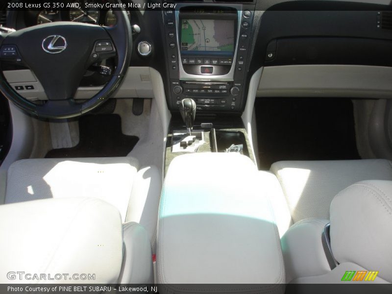 Smoky Granite Mica / Light Gray 2008 Lexus GS 350 AWD