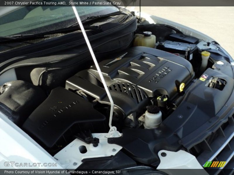 Stone White / Pastel Slate Gray 2007 Chrysler Pacifica Touring AWD