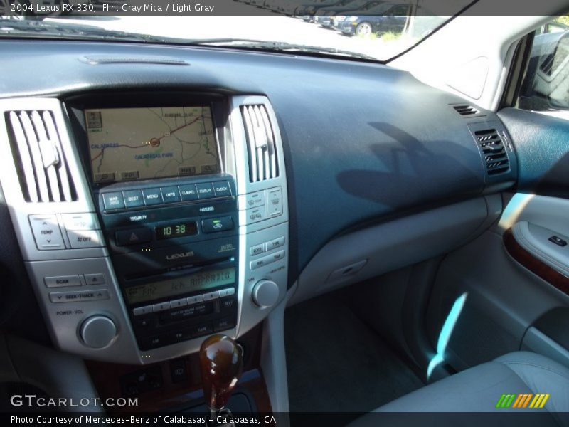 Flint Gray Mica / Light Gray 2004 Lexus RX 330