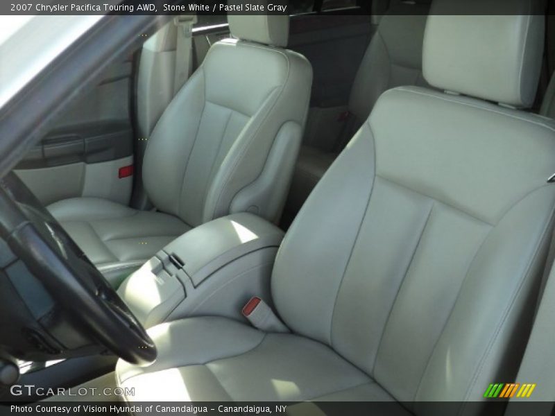 Stone White / Pastel Slate Gray 2007 Chrysler Pacifica Touring AWD