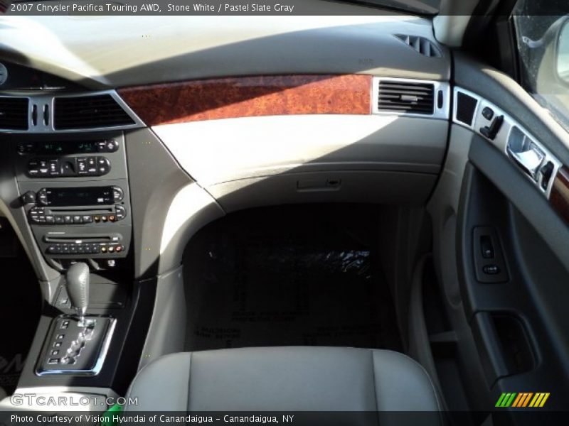 Stone White / Pastel Slate Gray 2007 Chrysler Pacifica Touring AWD