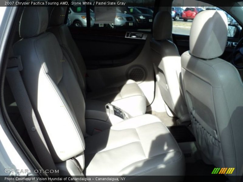 Stone White / Pastel Slate Gray 2007 Chrysler Pacifica Touring AWD