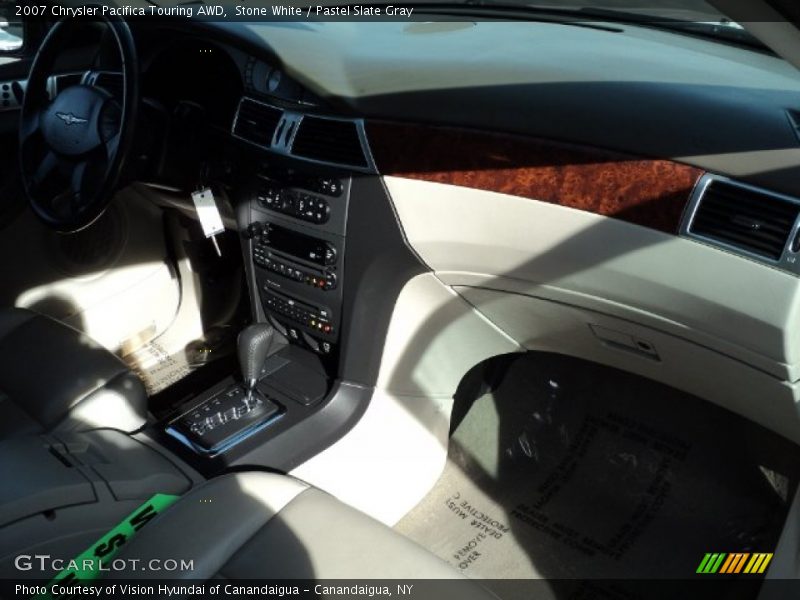 Stone White / Pastel Slate Gray 2007 Chrysler Pacifica Touring AWD