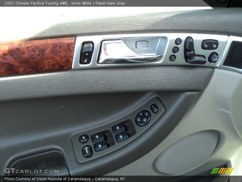 Stone White / Pastel Slate Gray 2007 Chrysler Pacifica Touring AWD