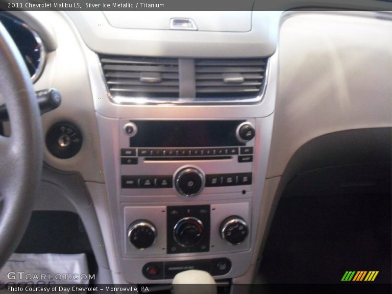 Silver Ice Metallic / Titanium 2011 Chevrolet Malibu LS