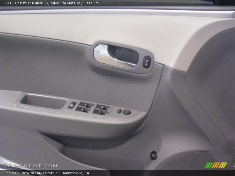 Silver Ice Metallic / Titanium 2011 Chevrolet Malibu LS