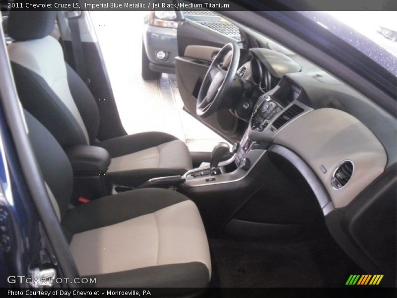Imperial Blue Metallic / Jet Black/Medium Titanium 2011 Chevrolet Cruze LS