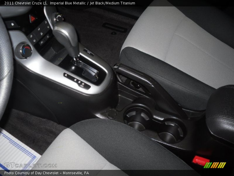 Imperial Blue Metallic / Jet Black/Medium Titanium 2011 Chevrolet Cruze LS