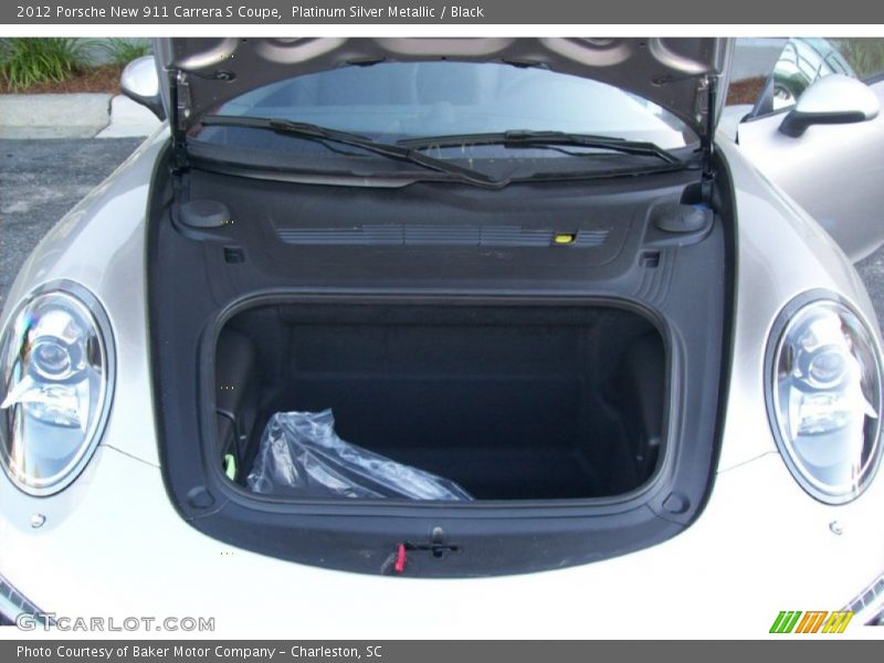  2012 New 911 Carrera S Coupe Trunk