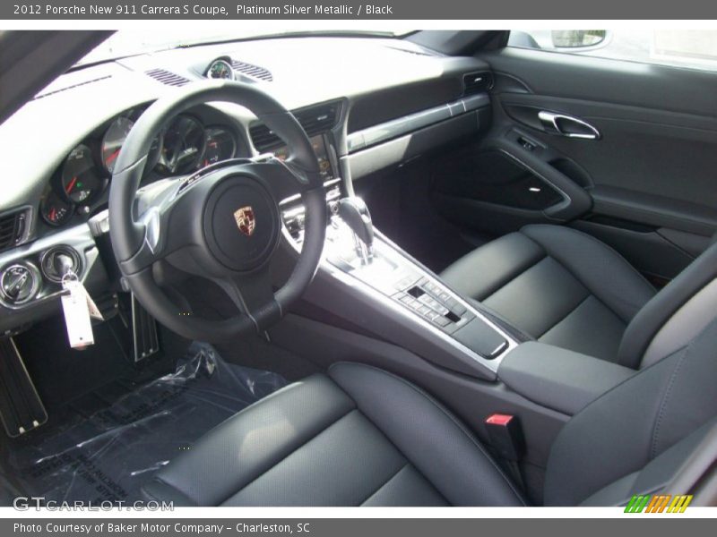 Black Interior - 2012 New 911 Carrera S Coupe 