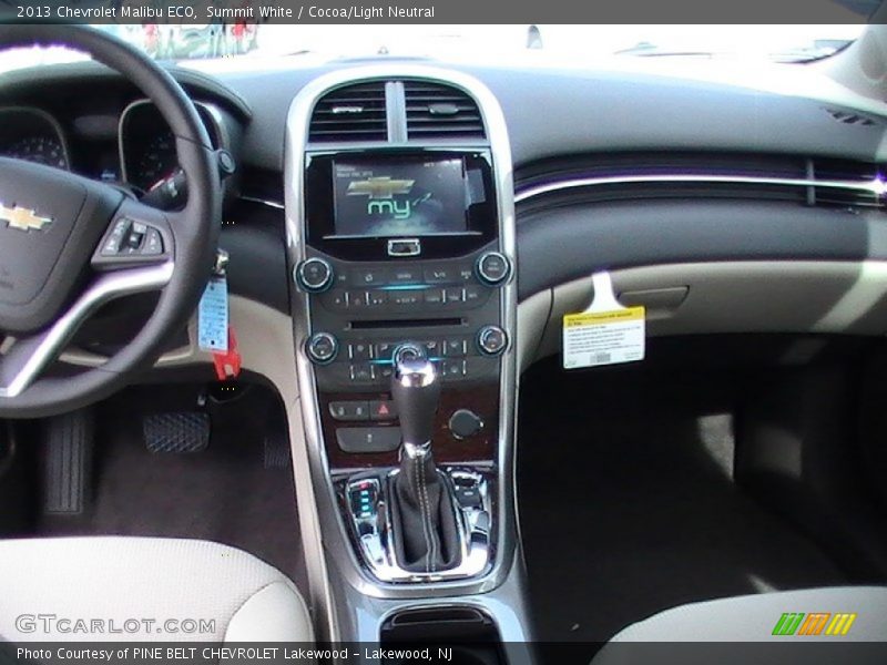 Summit White / Cocoa/Light Neutral 2013 Chevrolet Malibu ECO