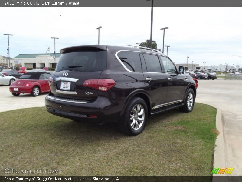 Dark Currant / Wheat 2011 Infiniti QX 56