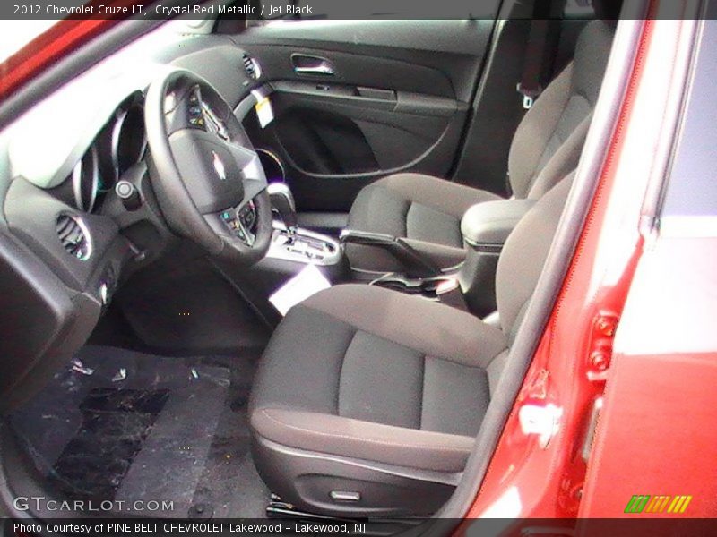 Crystal Red Metallic / Jet Black 2012 Chevrolet Cruze LT