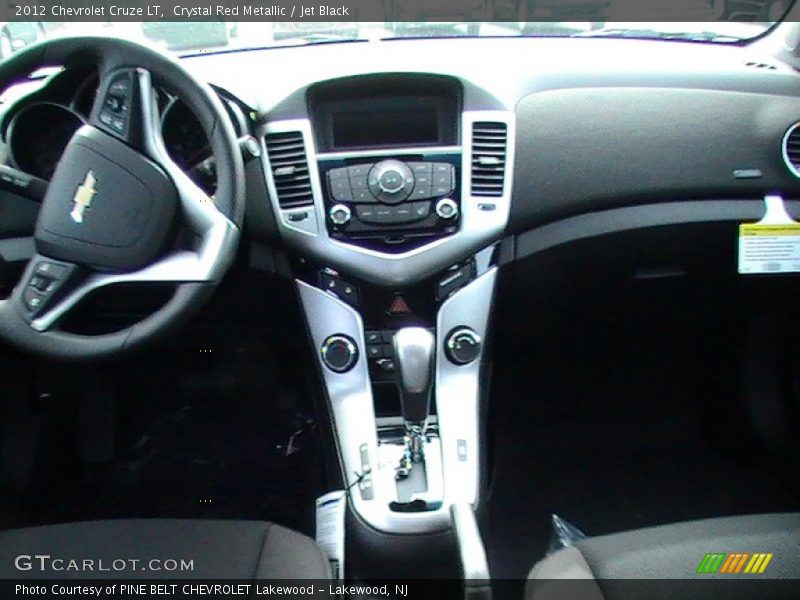 Crystal Red Metallic / Jet Black 2012 Chevrolet Cruze LT