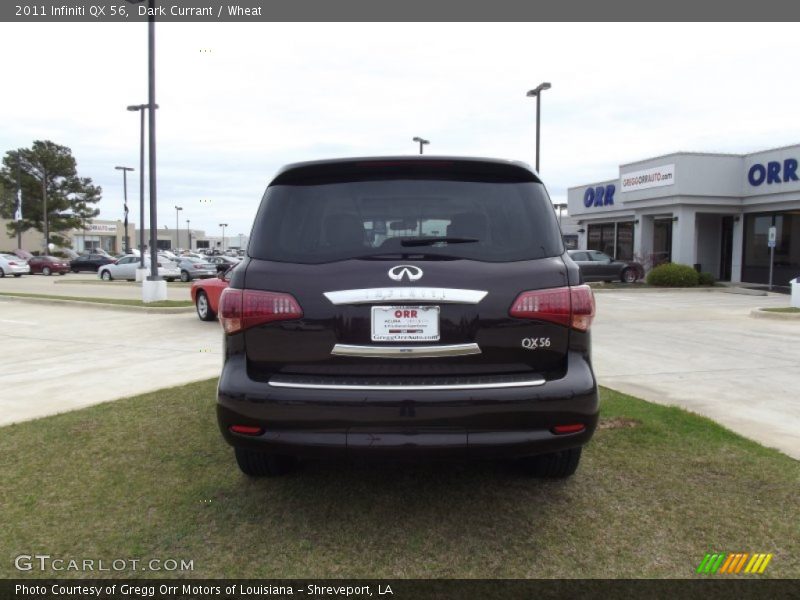 Dark Currant / Wheat 2011 Infiniti QX 56