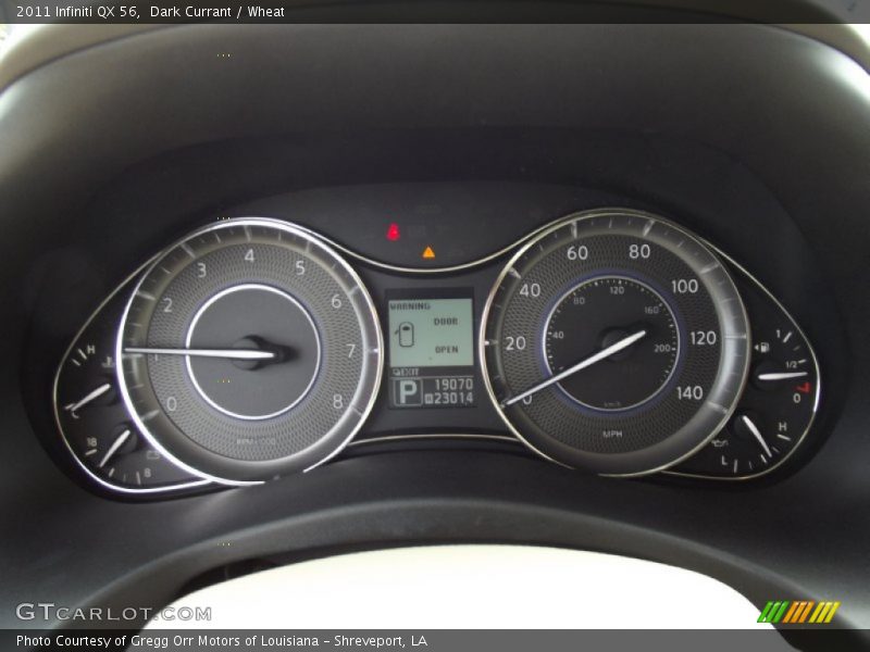 Dark Currant / Wheat 2011 Infiniti QX 56