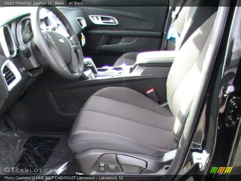 Black / Jet Black 2012 Chevrolet Equinox LS