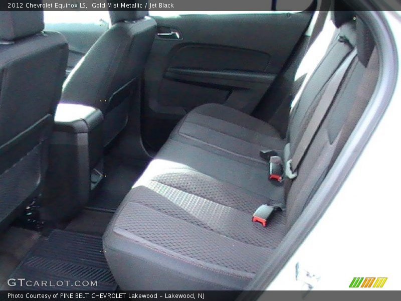Gold Mist Metallic / Jet Black 2012 Chevrolet Equinox LS