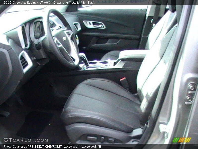 Graystone Metallic / Jet Black 2012 Chevrolet Equinox LT AWD