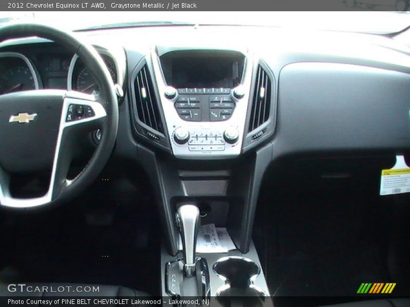 Graystone Metallic / Jet Black 2012 Chevrolet Equinox LT AWD