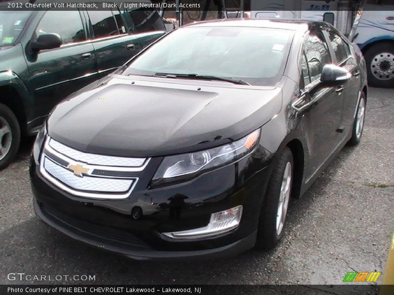Black / Light Neutral/Dark Accents 2012 Chevrolet Volt Hatchback