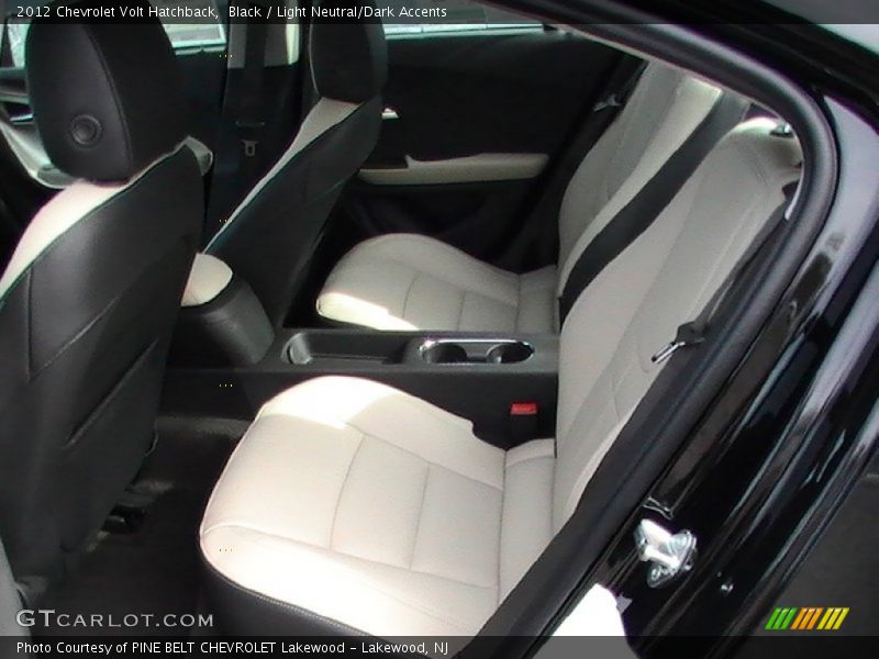 Black / Light Neutral/Dark Accents 2012 Chevrolet Volt Hatchback