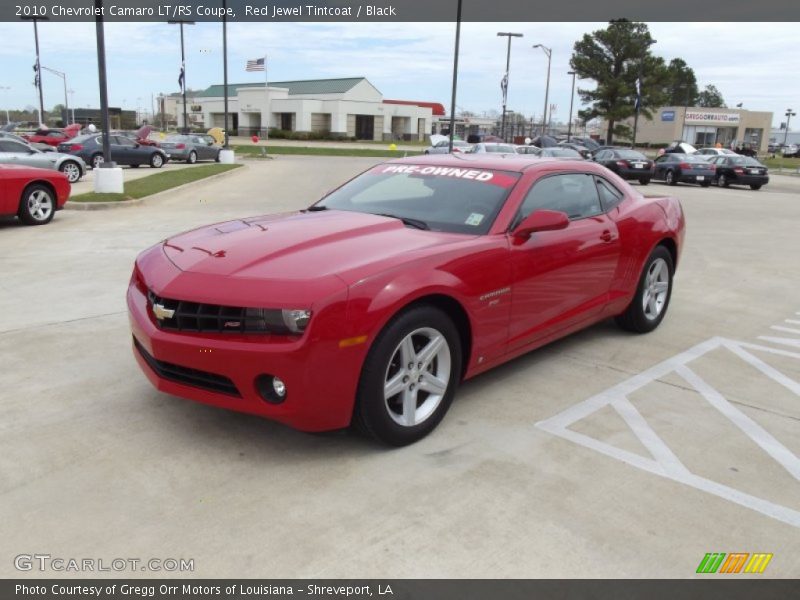 Red Jewel Tintcoat / Black 2010 Chevrolet Camaro LT/RS Coupe