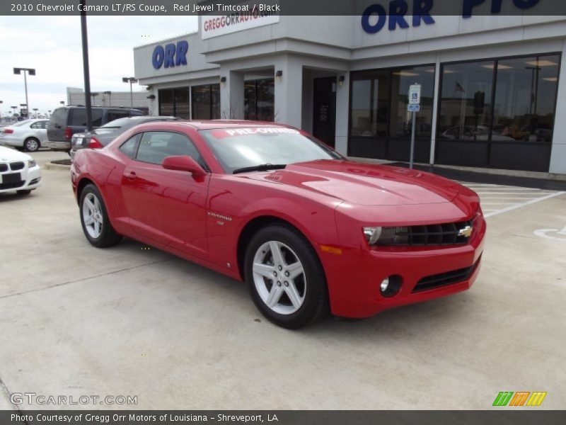 Red Jewel Tintcoat / Black 2010 Chevrolet Camaro LT/RS Coupe
