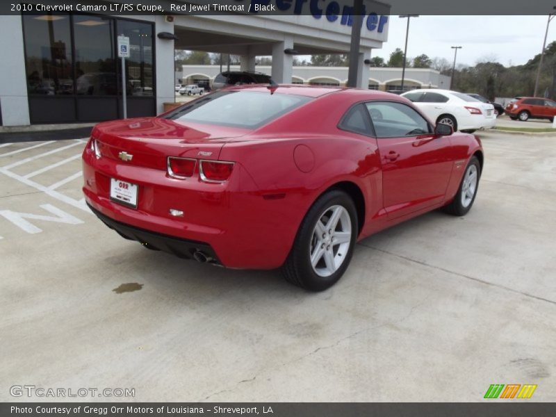 Red Jewel Tintcoat / Black 2010 Chevrolet Camaro LT/RS Coupe