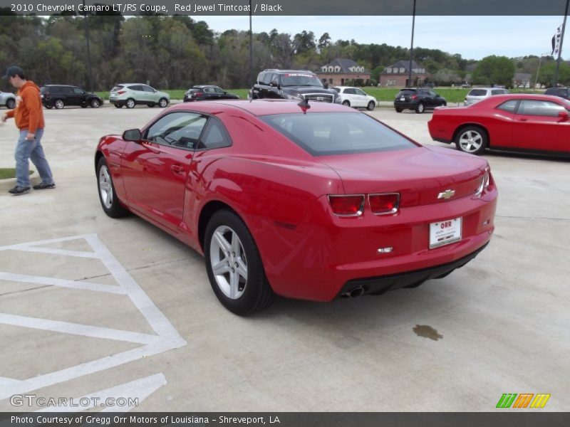 Red Jewel Tintcoat / Black 2010 Chevrolet Camaro LT/RS Coupe
