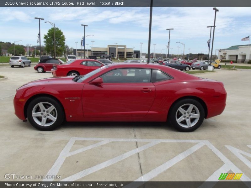 Red Jewel Tintcoat / Black 2010 Chevrolet Camaro LT/RS Coupe