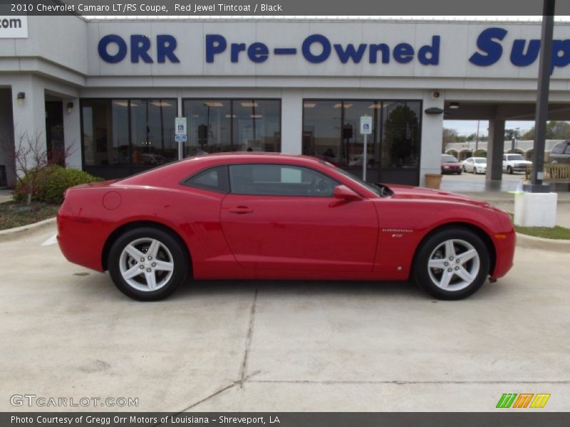 Red Jewel Tintcoat / Black 2010 Chevrolet Camaro LT/RS Coupe