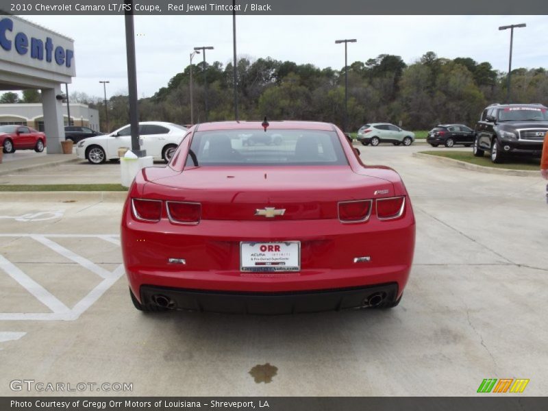 Red Jewel Tintcoat / Black 2010 Chevrolet Camaro LT/RS Coupe