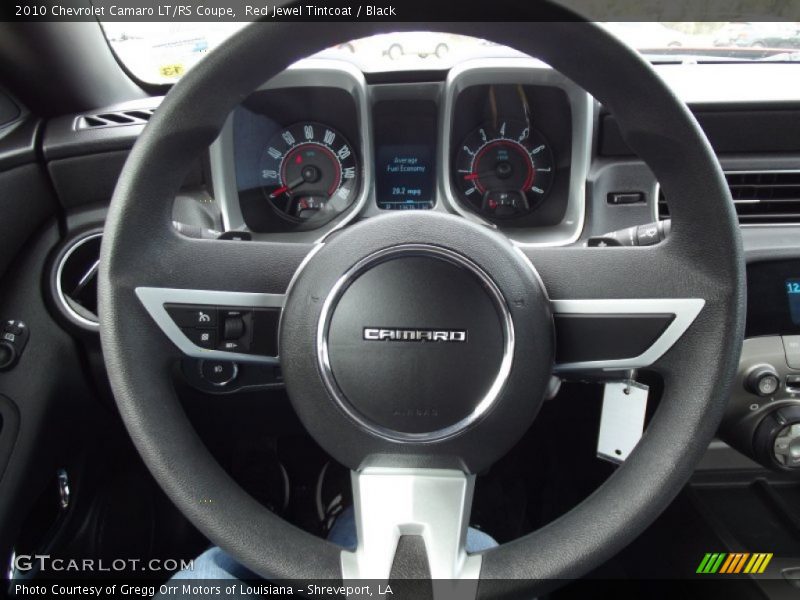 Red Jewel Tintcoat / Black 2010 Chevrolet Camaro LT/RS Coupe