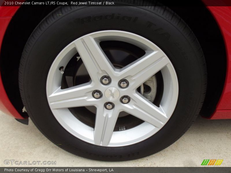 Red Jewel Tintcoat / Black 2010 Chevrolet Camaro LT/RS Coupe