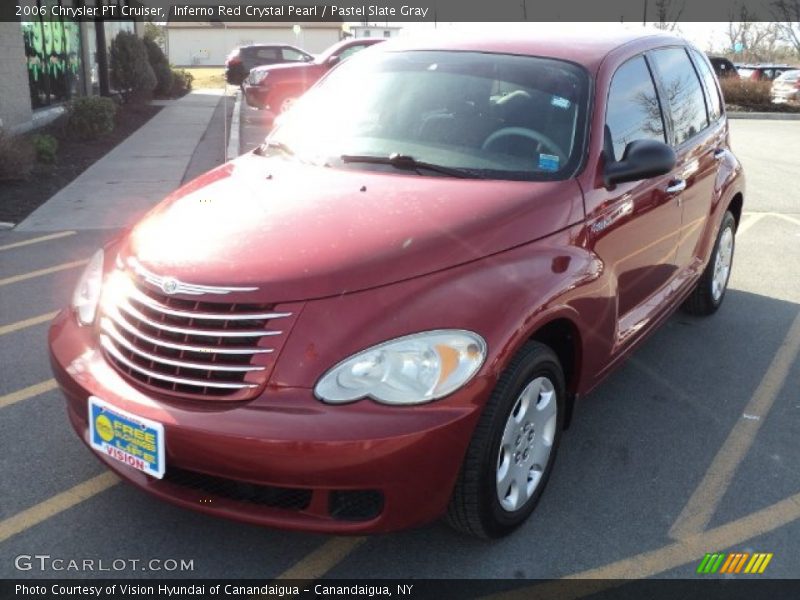 Inferno Red Crystal Pearl / Pastel Slate Gray 2006 Chrysler PT Cruiser
