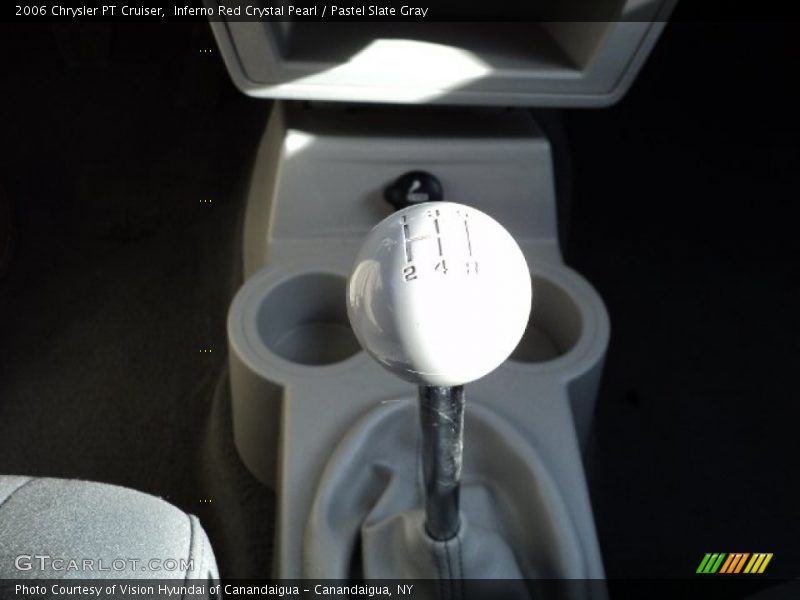Inferno Red Crystal Pearl / Pastel Slate Gray 2006 Chrysler PT Cruiser