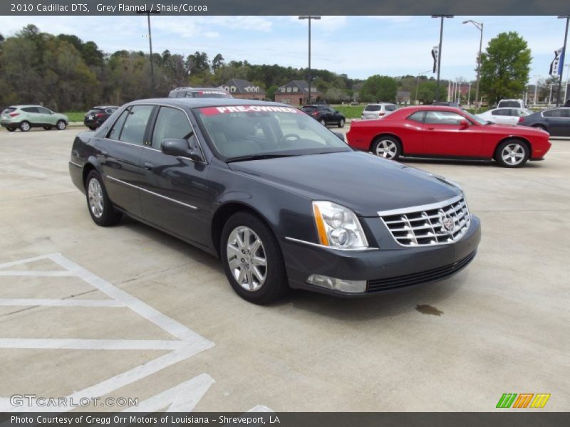 Grey Flannel / Shale/Cocoa 2010 Cadillac DTS