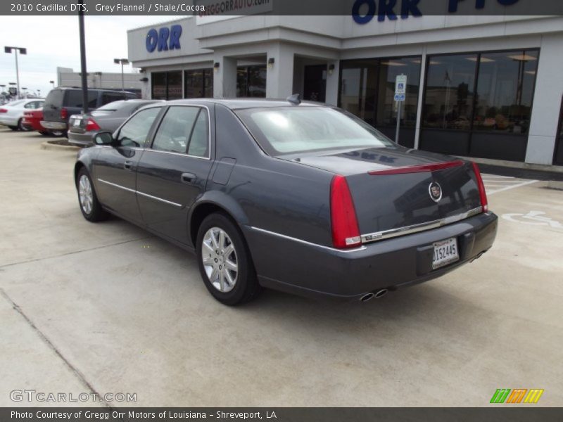 Grey Flannel / Shale/Cocoa 2010 Cadillac DTS