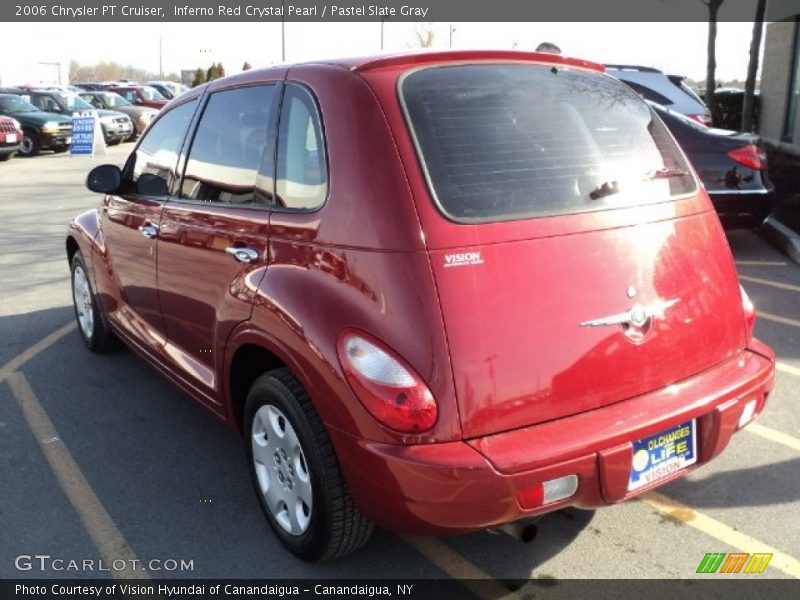 Inferno Red Crystal Pearl / Pastel Slate Gray 2006 Chrysler PT Cruiser