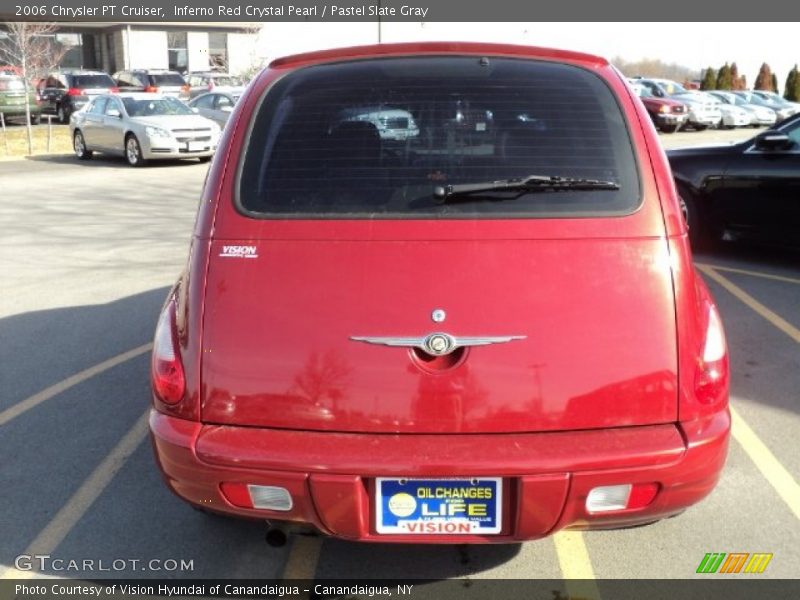 Inferno Red Crystal Pearl / Pastel Slate Gray 2006 Chrysler PT Cruiser