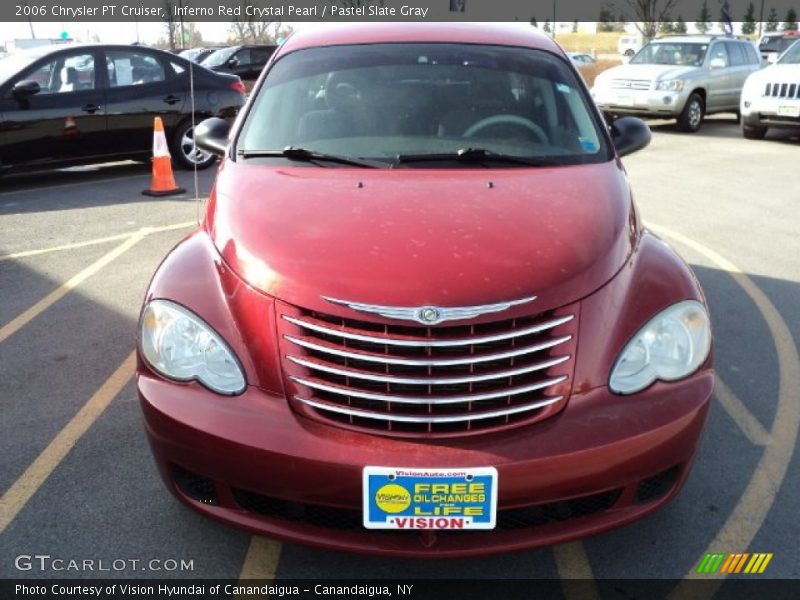 Inferno Red Crystal Pearl / Pastel Slate Gray 2006 Chrysler PT Cruiser