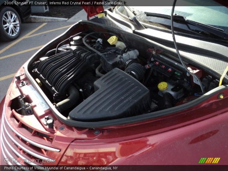Inferno Red Crystal Pearl / Pastel Slate Gray 2006 Chrysler PT Cruiser