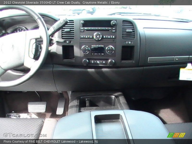 Graystone Metallic / Ebony 2012 Chevrolet Silverado 3500HD LT Crew Cab Dually